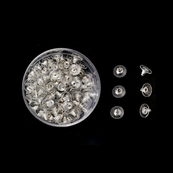 100 St&uuml;ck N&deg;05 (50 Paare) Ohrst&ouml;psel f&uuml;r Ohrringe.