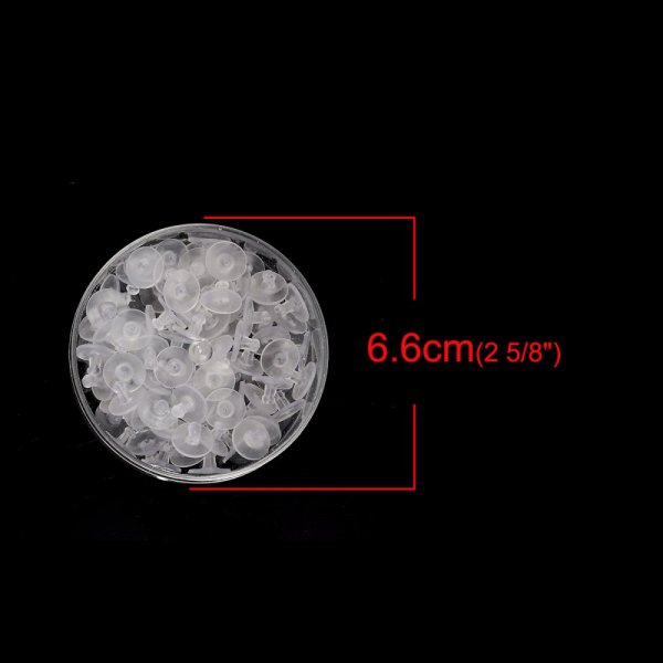 Lot de 100 embouts N&deg;07 (soit 50 paires) pour boucle d'oreille.