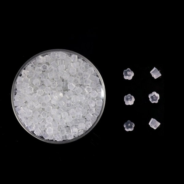 Set mit 600 Ohrst&ouml;pseln Nr. 01 (d. h. 300 Paare), die f&uuml;r Ohrringe verwendet werden k&ouml;nnen.