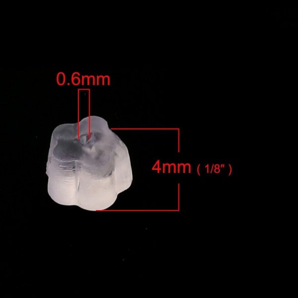 Set mit 600 Ohrst&ouml;pseln Nr. 01 (d. h. 300 Paare), die f&uuml;r Ohrringe verwendet werden k&ouml;nnen.
