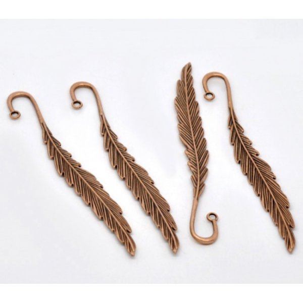 Lesezeichen Nr. 01 F&uuml;llfederhalter Kupfer