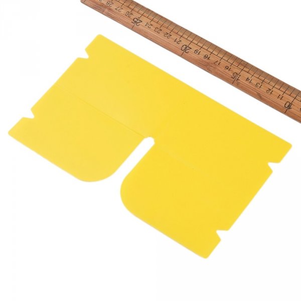 Plastikclip-Organizer Gelb