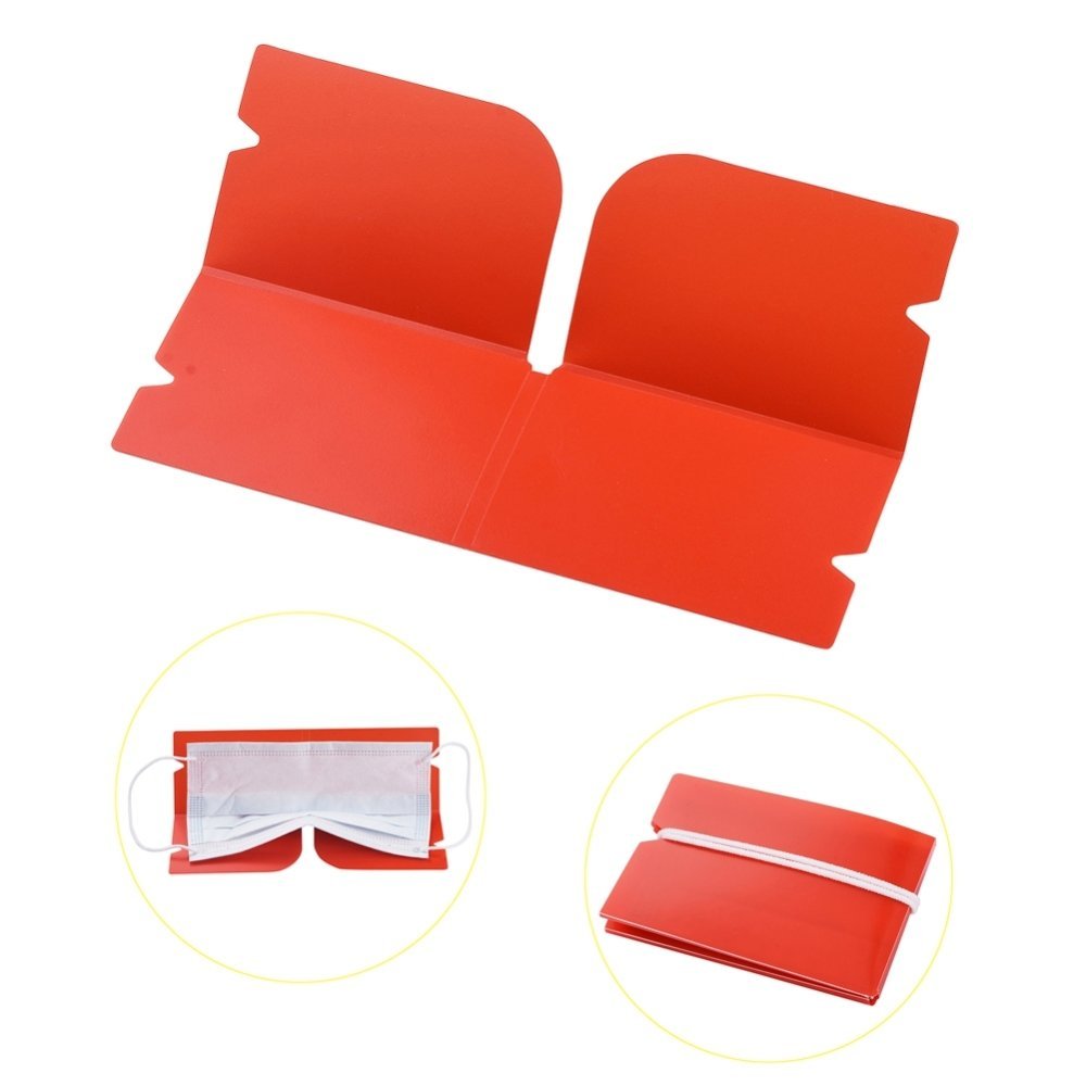 Plastikclip-Organizer zur Aufbewahrung Rot