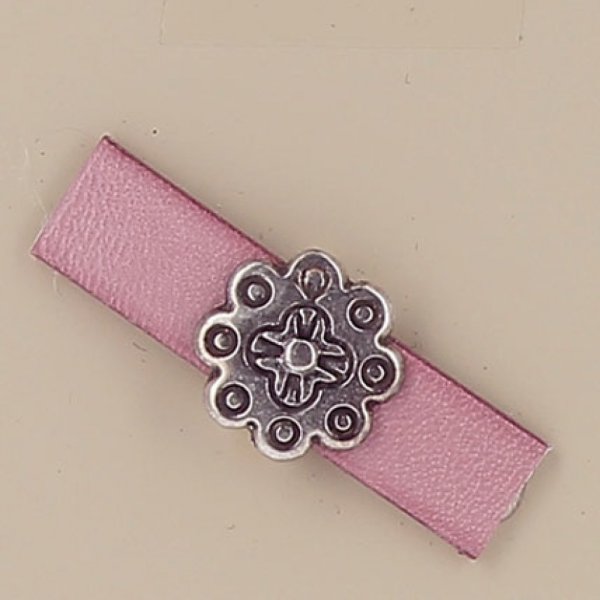 06 mm Schlaufe aus Zamak N&deg;02 Silber