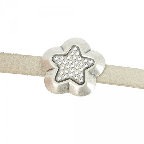 10 mm Zamak-Schlaufe Nr. 54 Silber