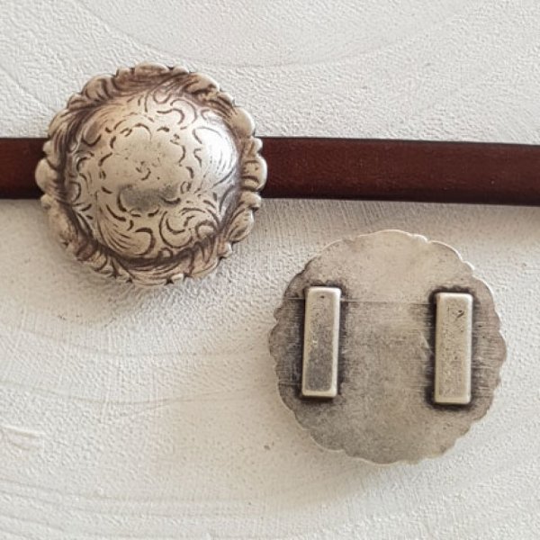 13 mm Zamak-Schlaufe Nr. 11 Silber