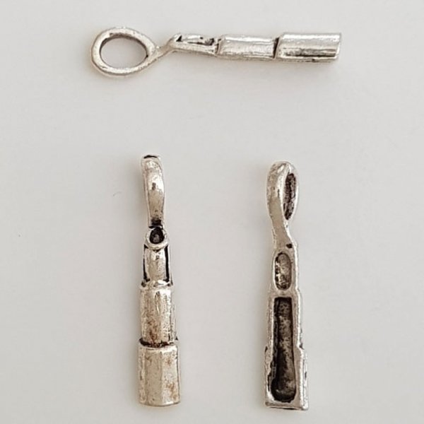 Pendentif Style Longue Vue Argent N&deg;01