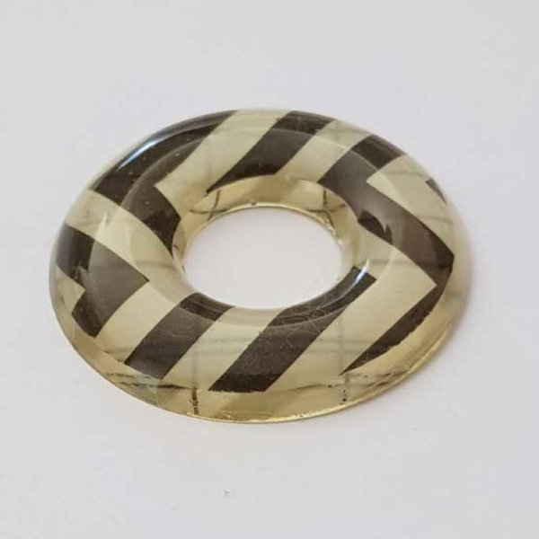 35 mm Donut-Anh&auml;nger aus Kunstharz Nr. 001