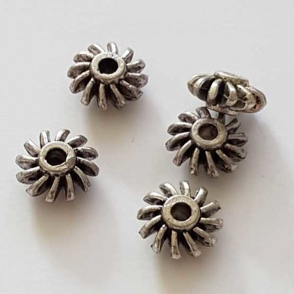 Perle divers en m&eacute;tal argent&eacute; 025 argent