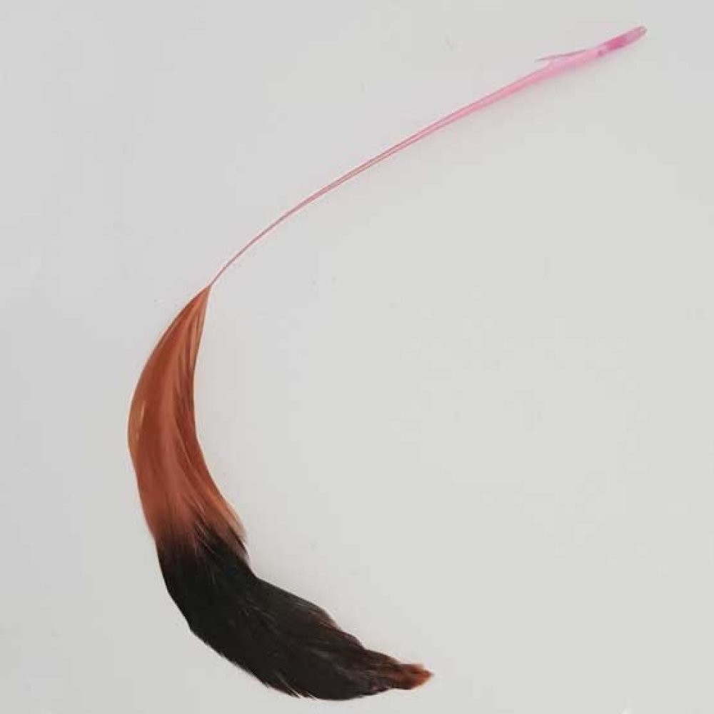 Plume 16 cm N°01 Rose