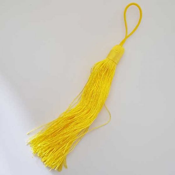 Pompon 180 mm N&deg;04 Jaune