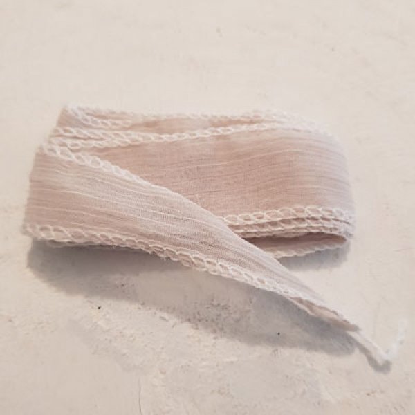 Handgef&auml;rbtes Rayonband Nr. 07