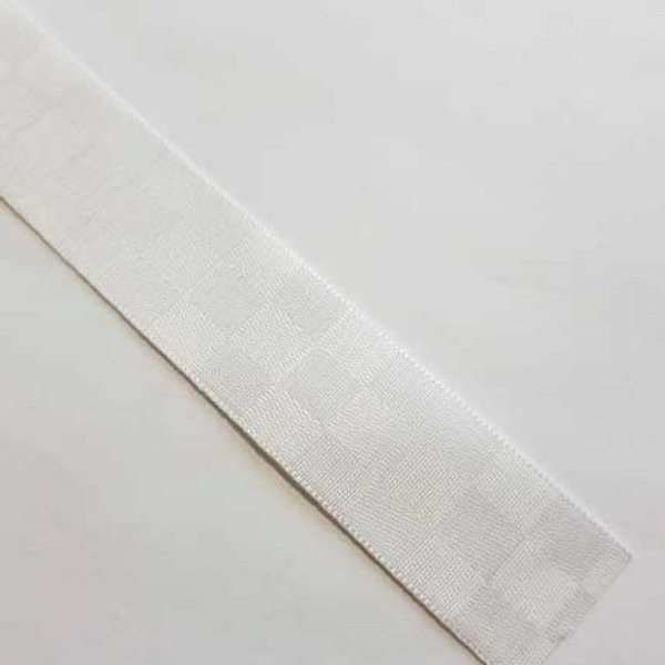 Ruban Satin Tous Textiles fantaisie double face 25 mm N&deg;C201