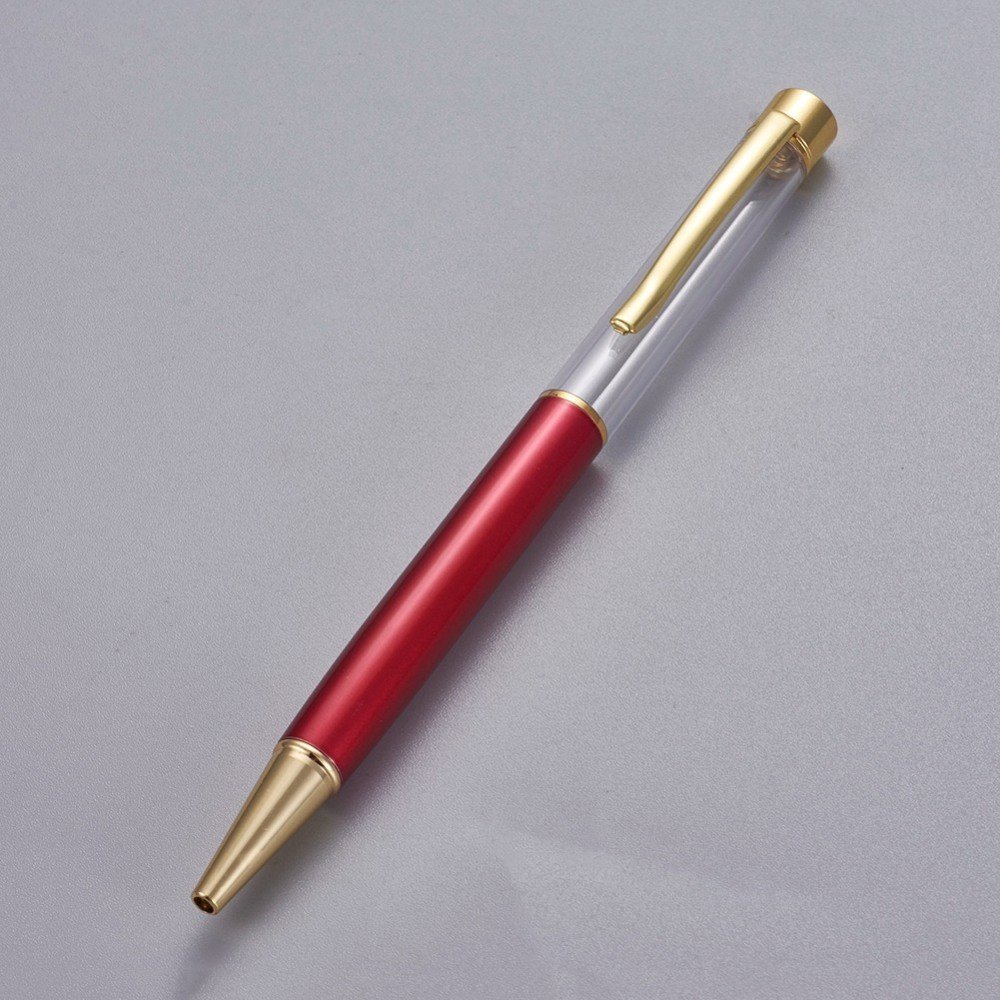 Perlendekorationsstift leere Röhre zum Selbstgestalten rotgold x 1 Stück