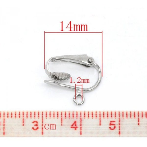 Support Ohrring Clip N&deg;03 x 5 Paar