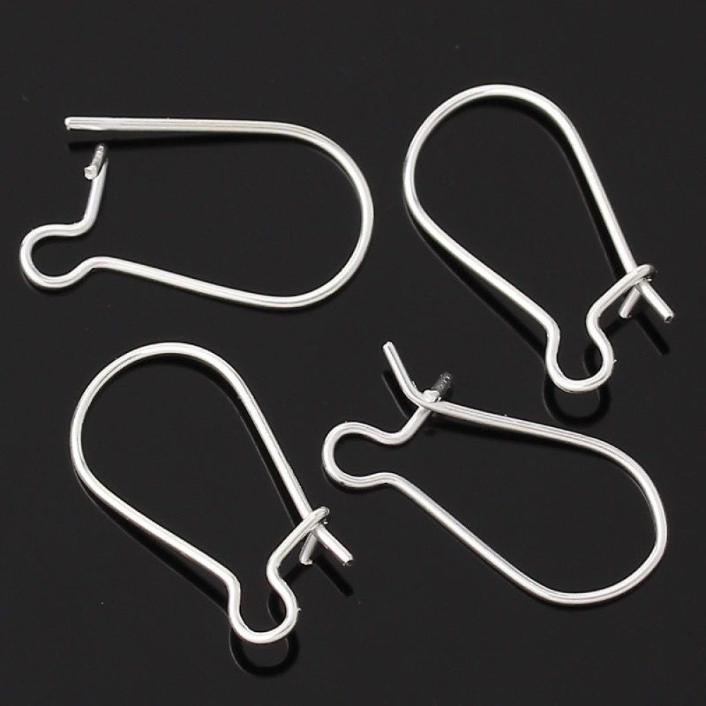 Halter Ohrring Dormeuse 18mm Nr. 01 x 20 Paar