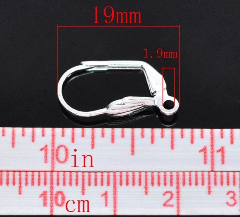 Halter Ohrring Schläfer Nr. 08 x 10 Paar
