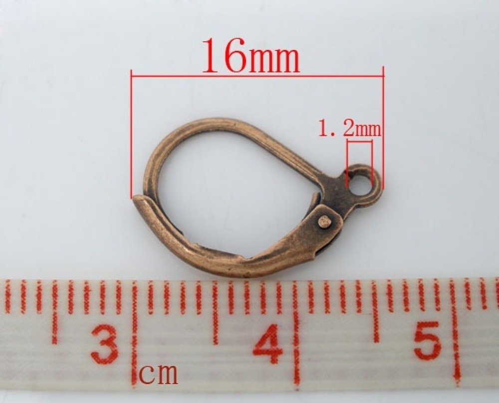 Halter Ohrring Schläfer Nr. 12 x 10 Paar