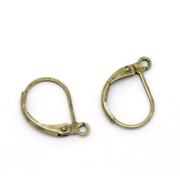 Halter Ohrring Schl&auml;fer Nr. 13 x 10 Paar