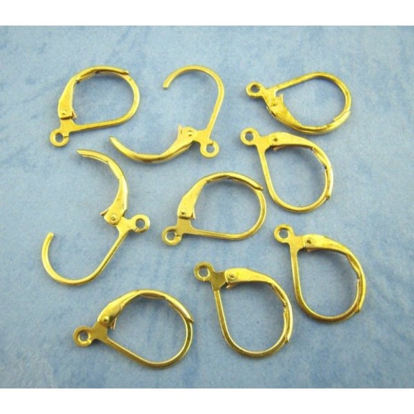 Halter Ohrring Schl&auml;fer Nr. 14 x 10 Paar