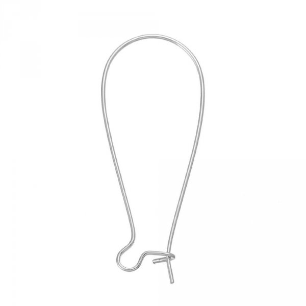 Halter Ohrring Schl&auml;fer 38mm Nr. 18 x 100 Paar