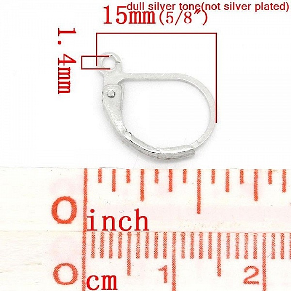 Halter Ohrring Schl&auml;fer Nr. 19 x 25 Paar