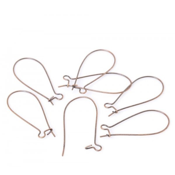 Halter Ohrring Schl&auml;fer 38mm Nr. 20 x 20 Paar