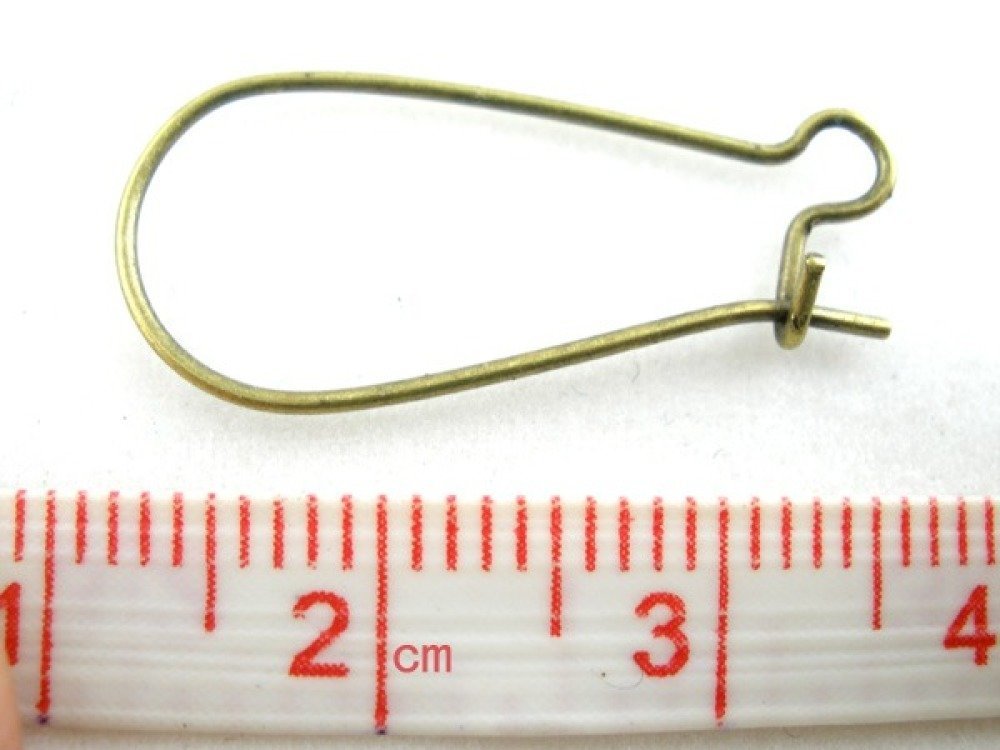 Halter Ohrring Schläfer 24mm Nr. 05 x 10 Paar