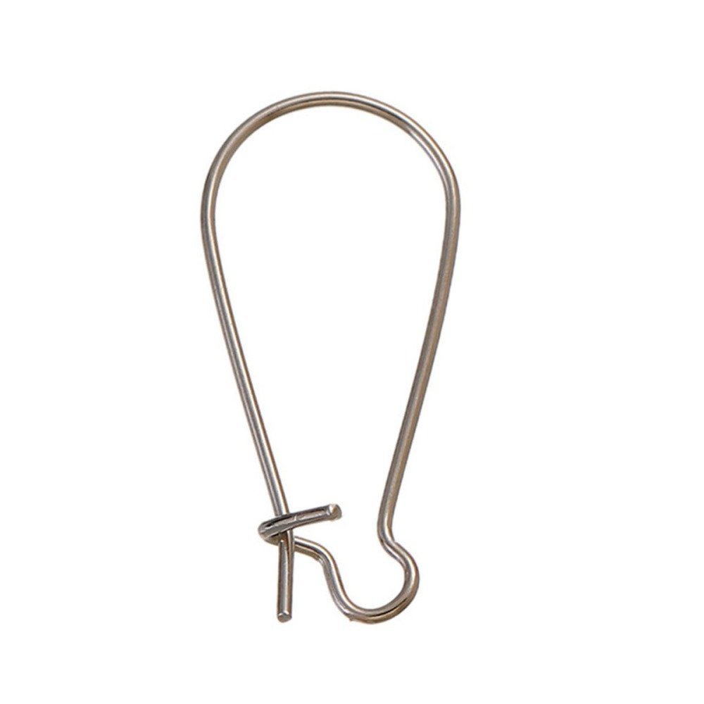Halter Ohrring Dormeuse 24mm N°06 Mixed 100 Paar