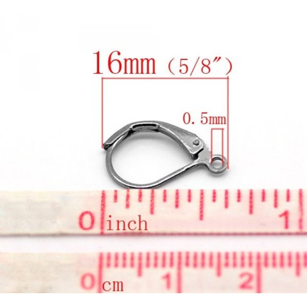 Halter Ohrring Schl&auml;fer Nr. 21 x 5 Paar