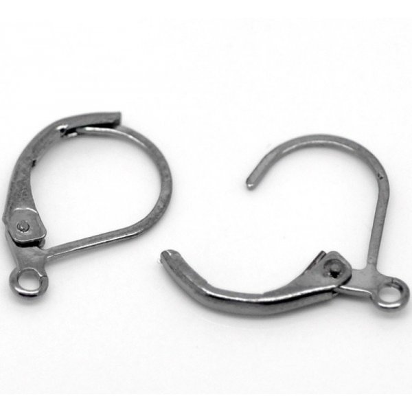 Halter Ohrring Schl&auml;fer Nr. 21 x 10 Paar