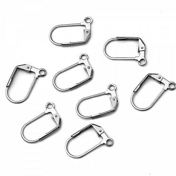 Halter Ohrring Dormeuse Edelstahl Nr. 01