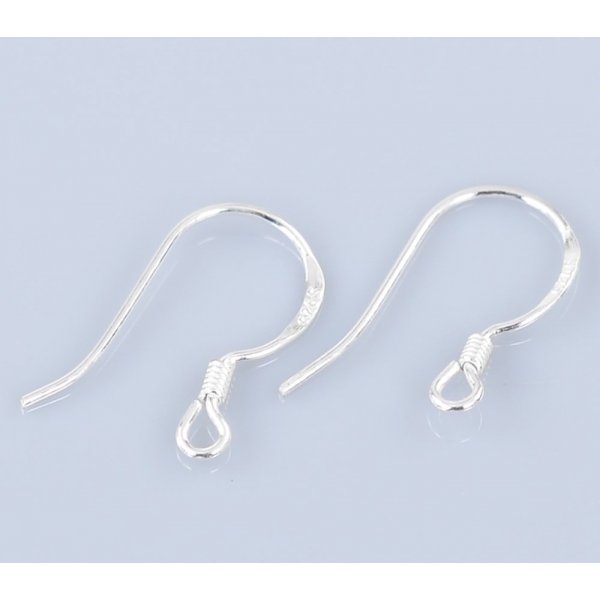 Ohrringhalter Haken aus 925er Silber Nr. 08 x 1 Paar