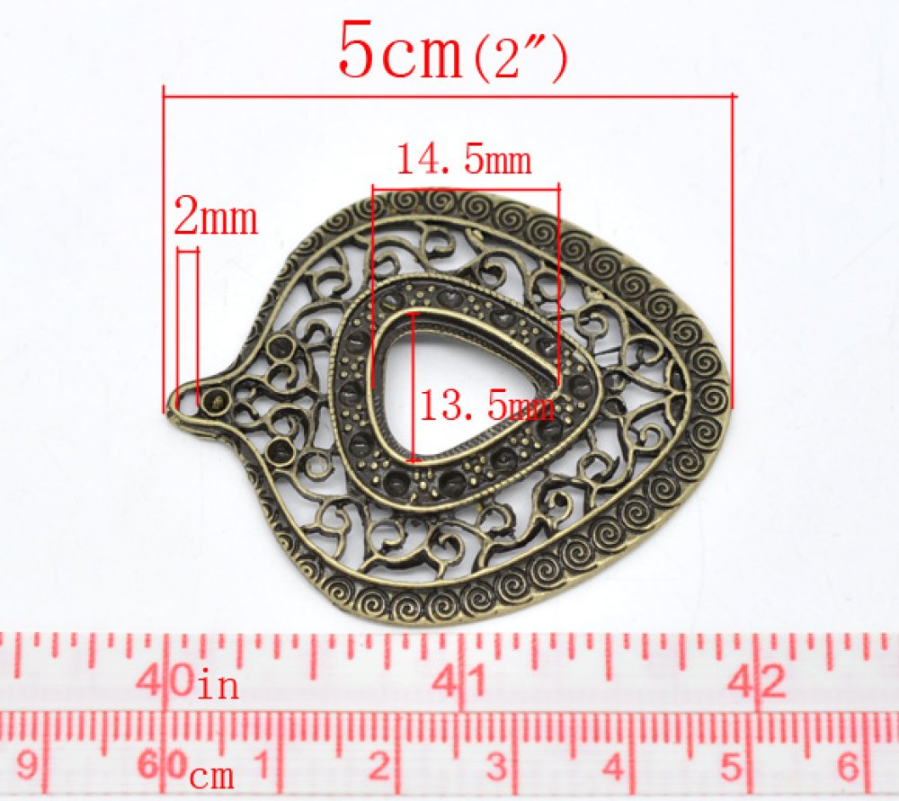 Halter Cabochon N°03 Bronze