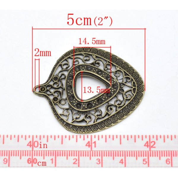Halter Cabochon N&deg;03 Bronze