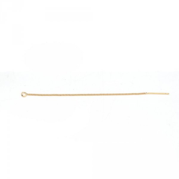 Ohrringhalter Nr. 27 Goldbeschichtete Kette