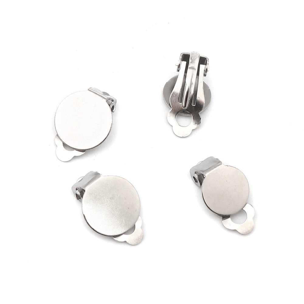 Halterungen Ohrringe Clips Plateau Nr. 06 x 5 Paar