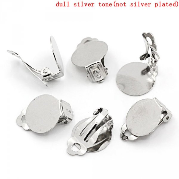 Halterungen Ohrringe Clips Plateau Nr. 01 x 20 Paar