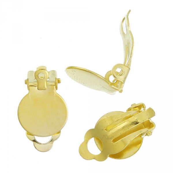 Halterungen Ohrringe Clips Plateau Nr. 04 x 5 Paar