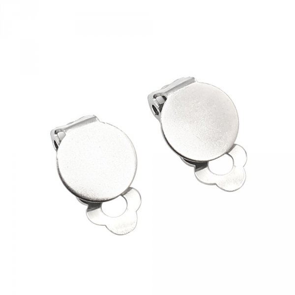 Halterungen Ohrringe Clips Plateau Nr. 06 x 5 Paar