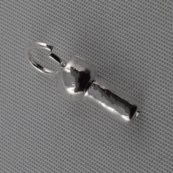 Set 10 Verschl&uuml;sse f&uuml;r Pvc-Kordeln Hohl 5 mm