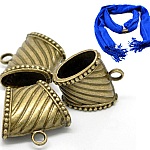 3 Schalschlaufen Nr. 17 Bronze