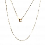 Halsband N°07 aus rostfreiem Stahl Masche Pferd 45 cm