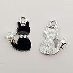 Katzen-Brosche Nr. 13 X 10 Stück