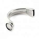 Halbes Armband aus Zamak 12 mm x 03 mm