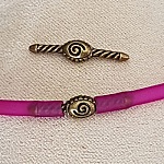 Verschluss für Pvc-Schnur Hohl 3 mm