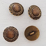 Knopf Nr. 15 15 mm Rund