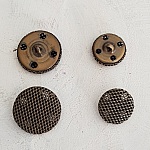 Knopf Nr. 18 von 21 mm Rund