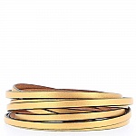 Mattes Goldleder 05 mm Glatt pro 20 cm