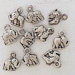 Elefant Charm Nr. 02 x 2 Stück
